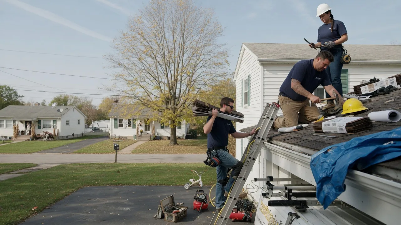 Local Roofing Contractors in Taylor Springs, IL near me